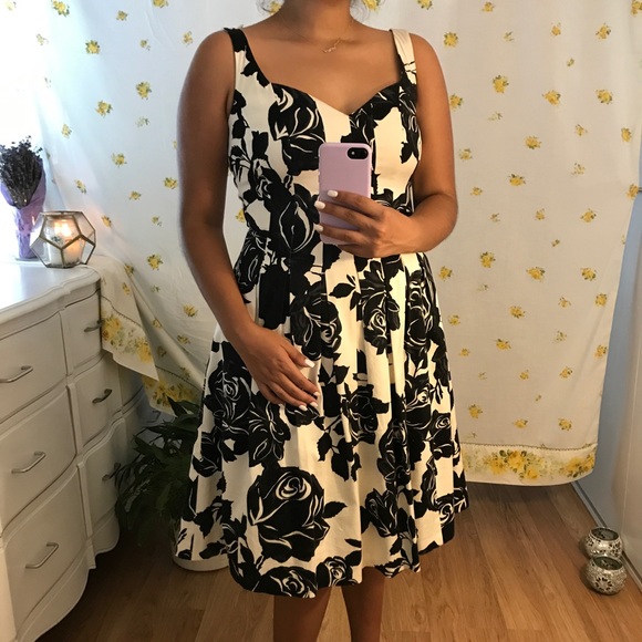 Floral Fit and Flare - Picture 3 of 3